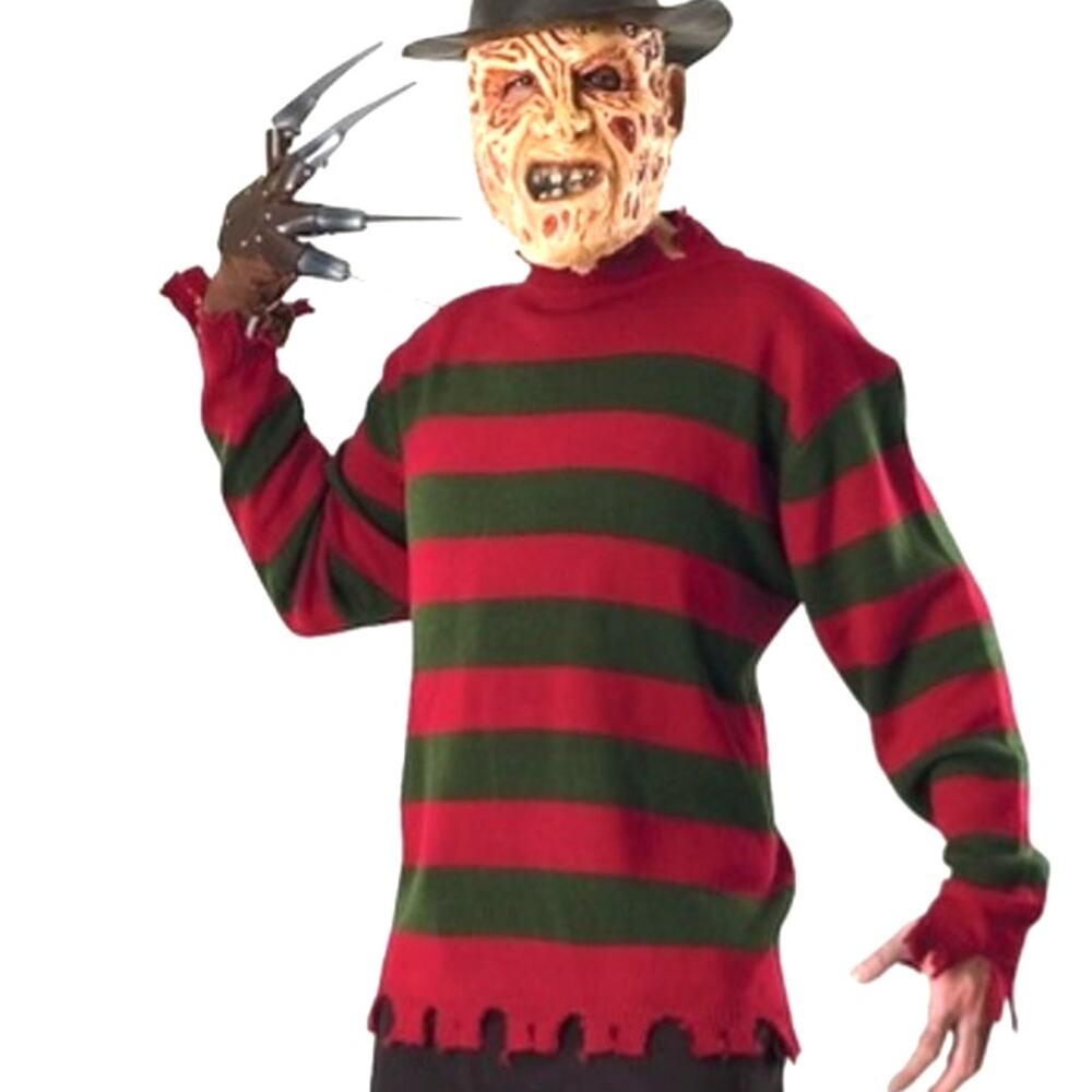 Rubies Nightmare on Elm Street Freddy Krueger Costume Sweater Adult XL Halloween